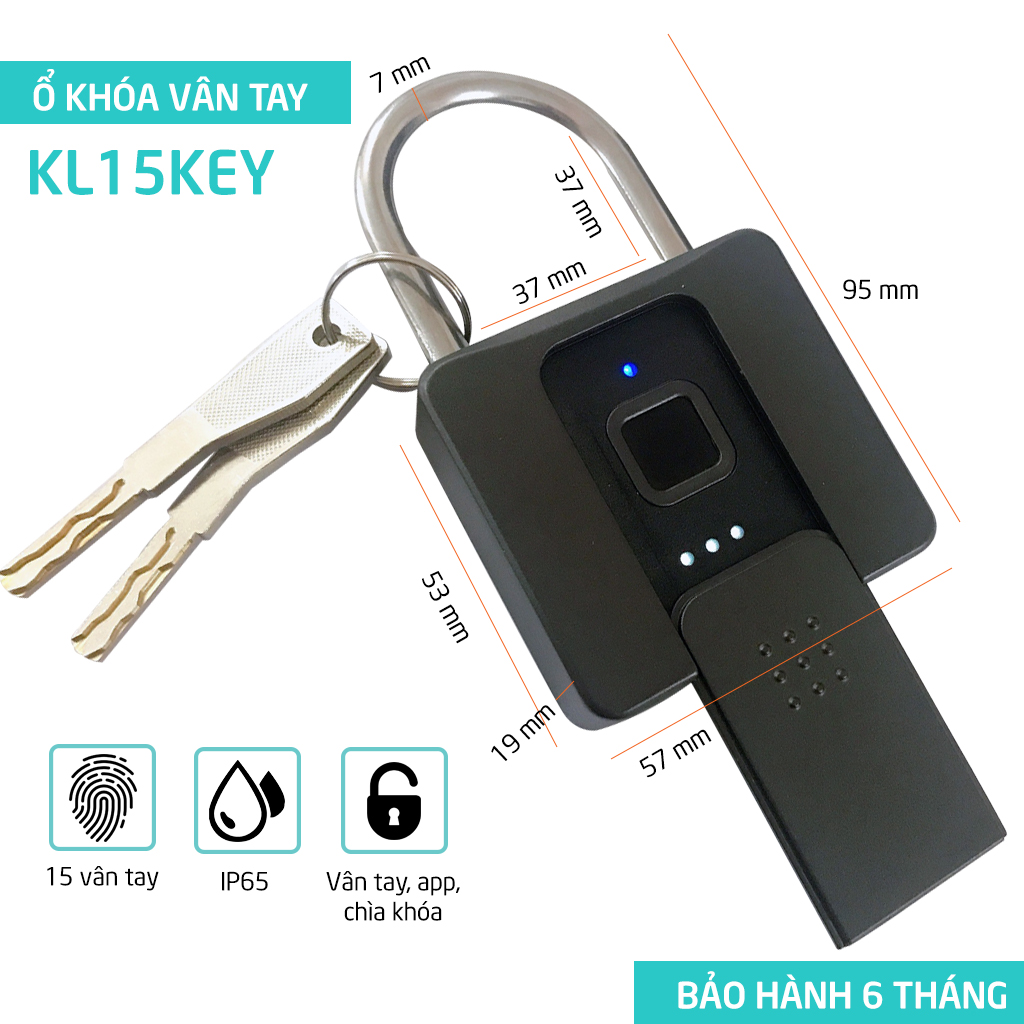 Smart fingerprint lock KL15Key