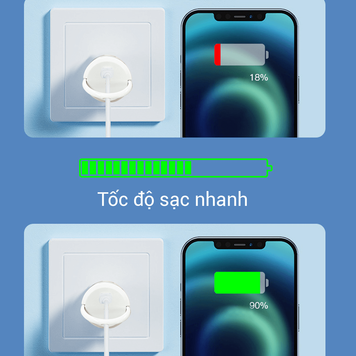 Ổ cắm sạc nhanh du lịch PA-GE1-U30