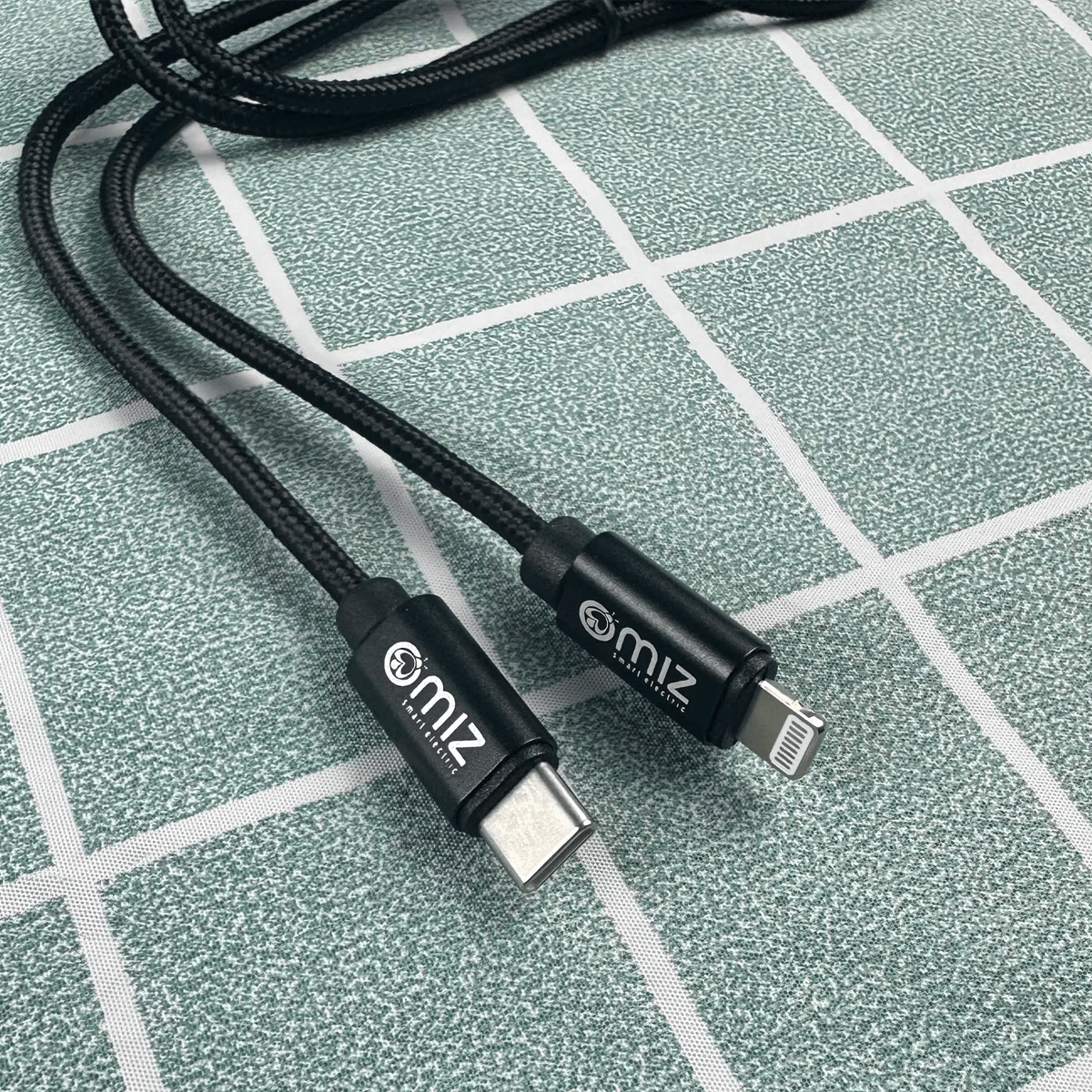 Cáp sạc nhanh Omiz OMZ-12 Type C to Lightning