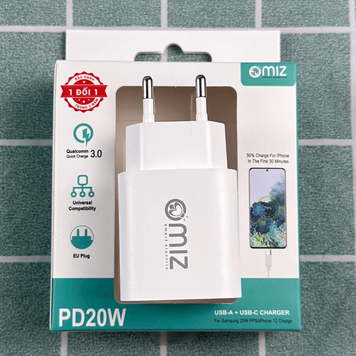 Sạc du lịch Omiz OMC-01