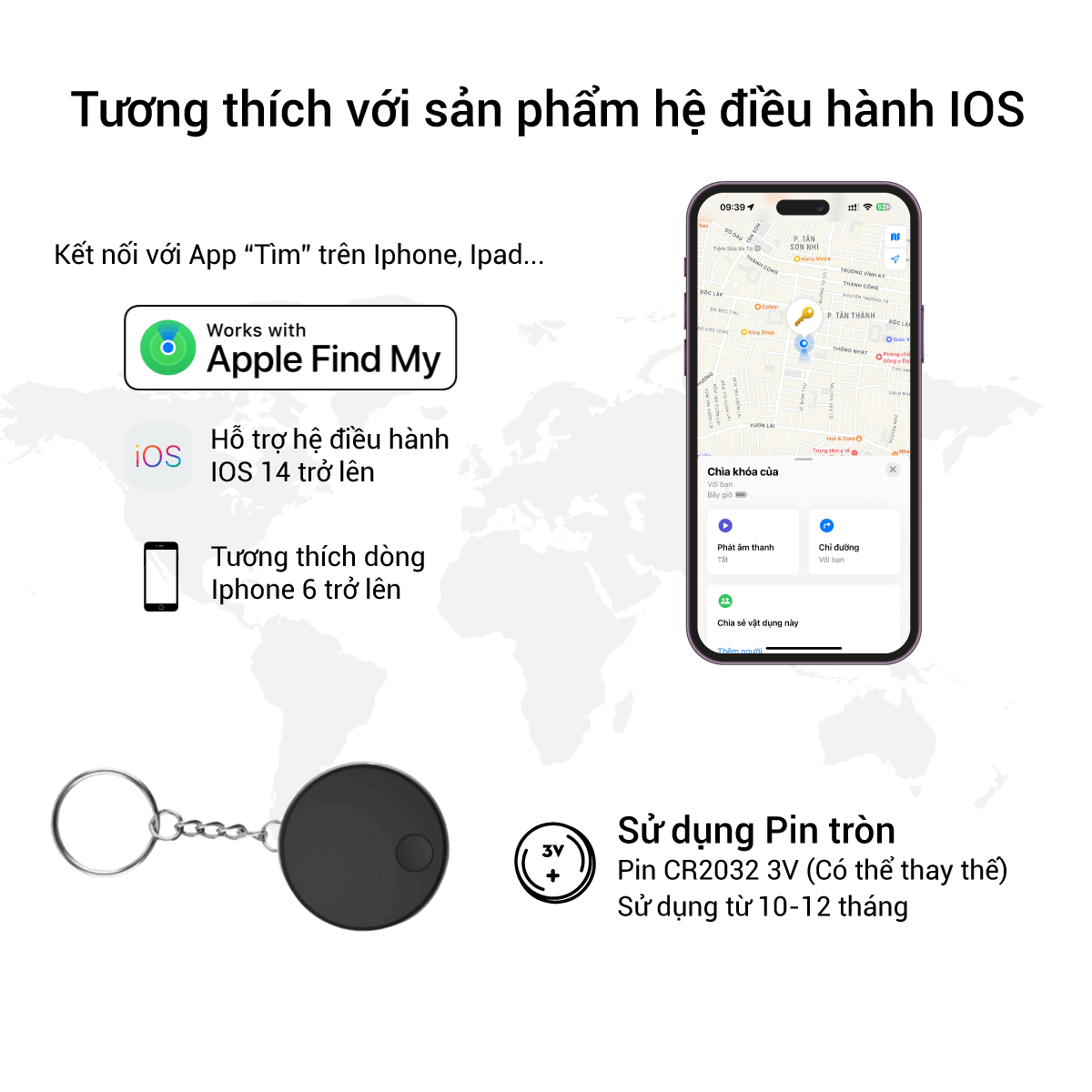 Thiết bị chống thất lạc thông minh Witag