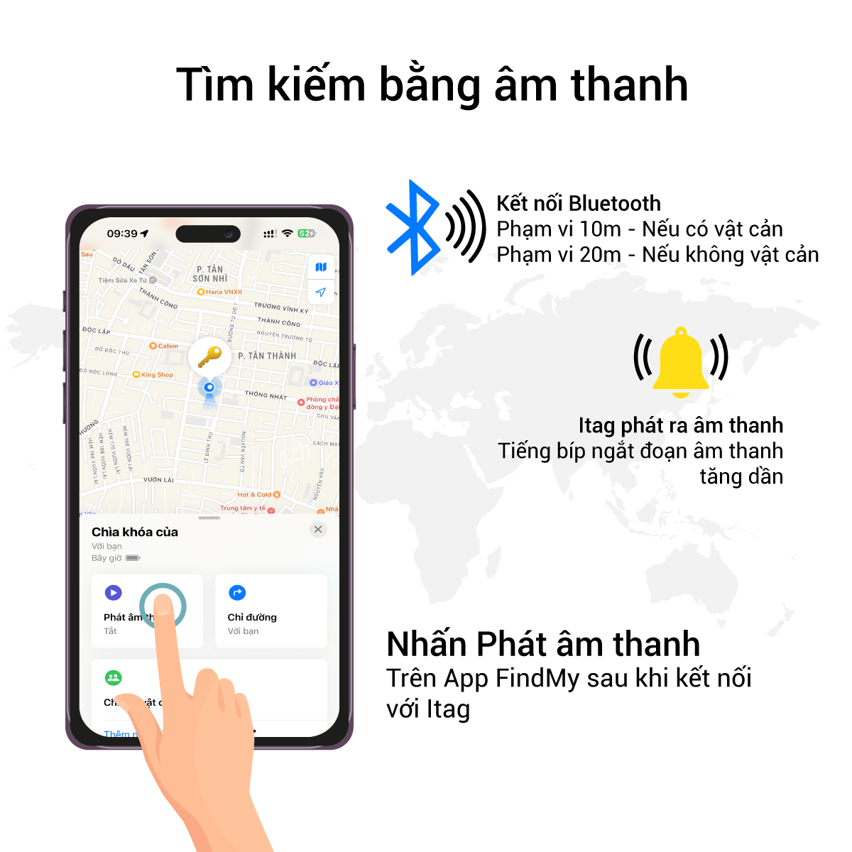 Thiết bị chống thất lạc thông minh Witag