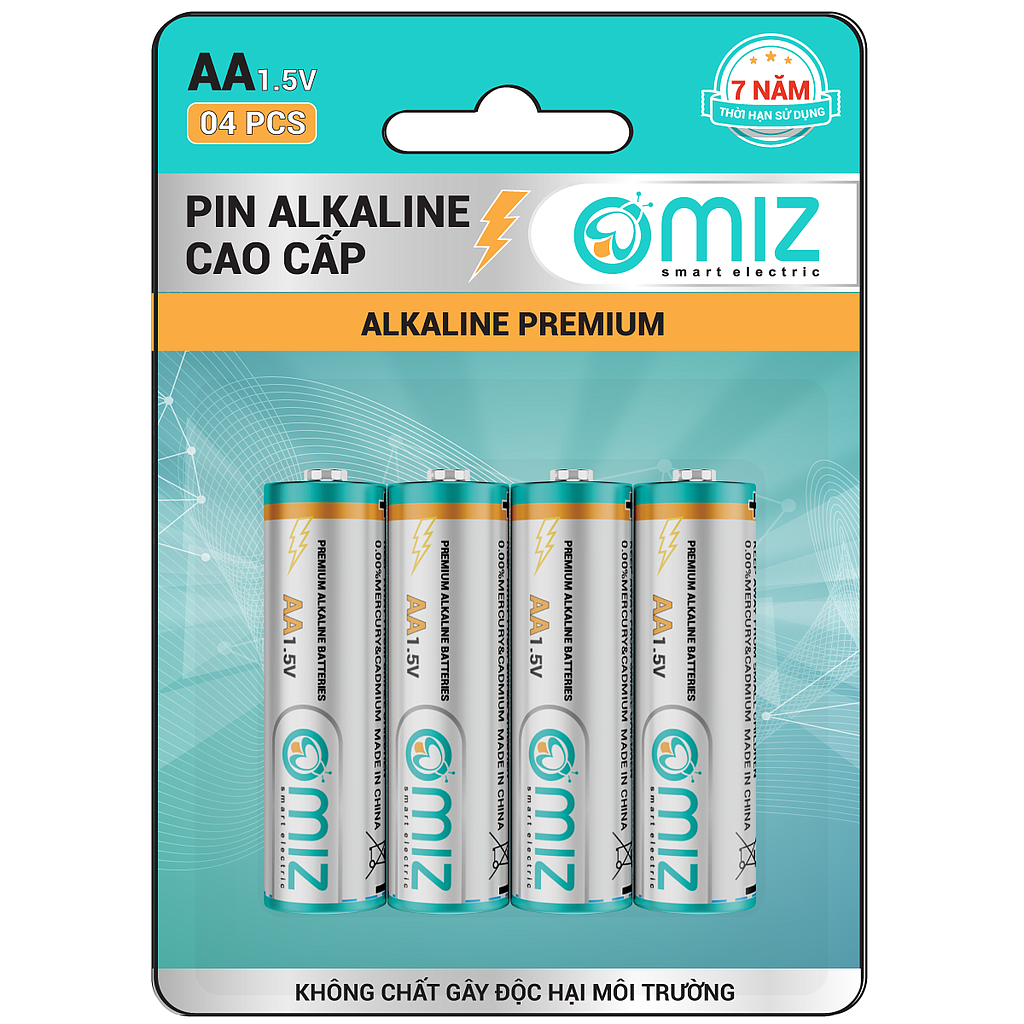 Pin Alkaline Premium OMZ-BAAPre4