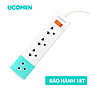 Ổ Cắm Điện Cao Cấp An Toàn Dây 3M Ucomen PMS-VN1-04KS (3M)
