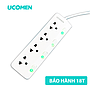 Ổ Cắm Điện Cao Cấp An Toàn Bốn Công Tắc Độc Lập Ucomen - PMS-VN1-04K4S
