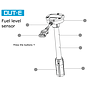 DUT-E CAN L=700 Fuel Level Sensor